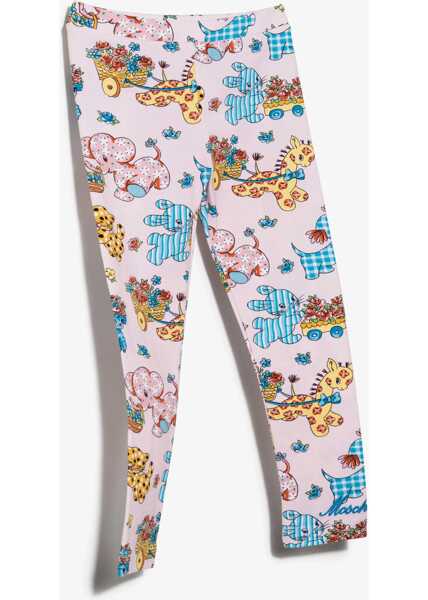 Pantaloni casual Moschino Leggins PINK Fete (BM 15716540) 2