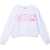GCDS Sweatshirt Cropped Girl WHITE