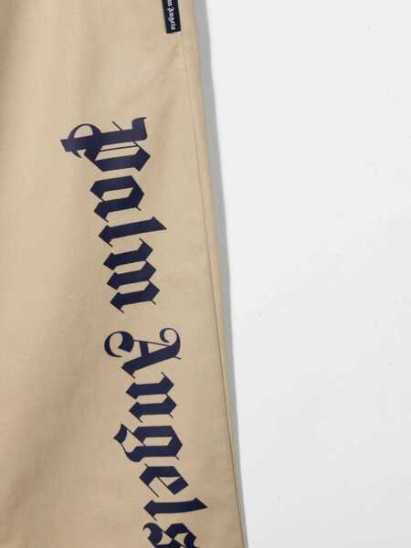 Pantaloni casual Palm Angels Drill Pants BEIGE Baieti (BM 15716594) 3