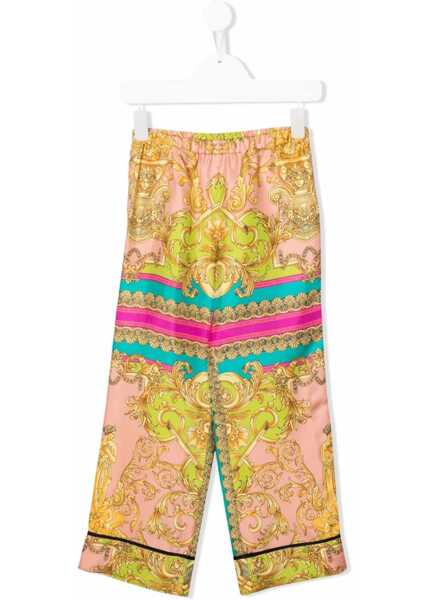 Pantaloni casual Versace Informal Pant Twill Silk MULTICOLOUR Fete (BM 15716657) 1
