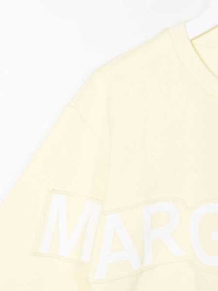 Pulovere casual MM6 Maison Margiela Sweatshirt YELLOW Fete (BM 15716663) 3