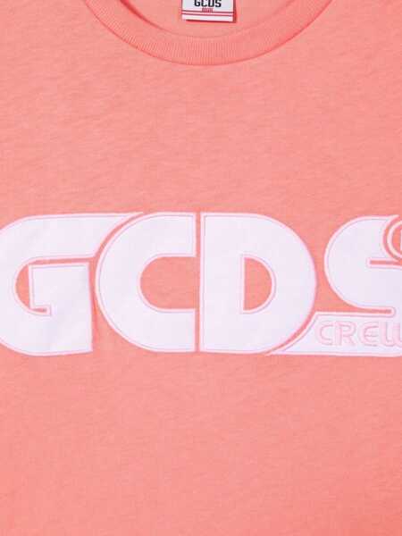 Tricouri GCDS Oversize Jersey T-Shirt Girl PINK Fete (BM 15716786) 3