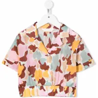 Tricouri Cropped Shirt Aop Camu Fete