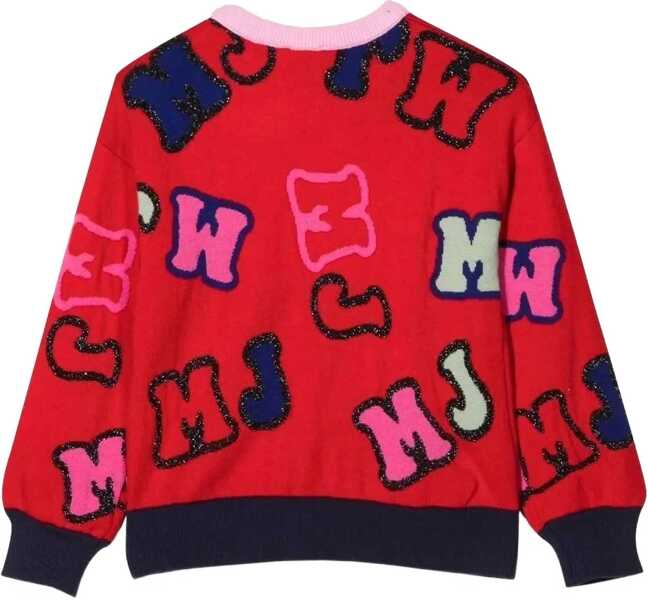Pulovere casual Marc Jacobs Mj Crew Neck Pullover RED Fete (BM 15716900) 2
