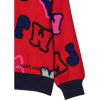 Pulovere casual pentru Fete - Pulovere casual Marc Jacobs Mj Crew Neck Pullover RED Fete (BM 15716900) - B-mall.ro