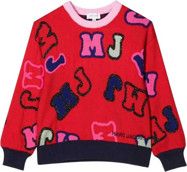 Pulovere casual Marc Jacobs Mj Crew Neck Pullover RED Fete (BM 15716900) 1
