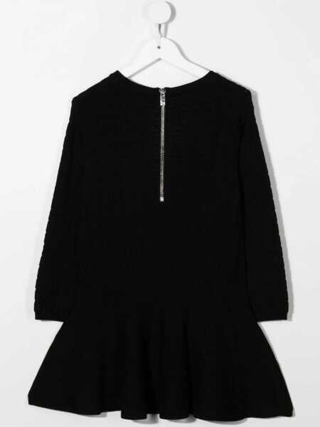Rochii casual Givenchy Long-Sleeved Dress BLACK Fete (BM 15716915) 2