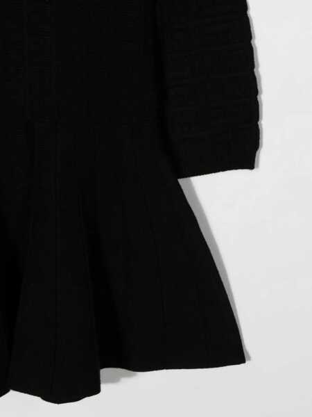 Rochii casual Givenchy Long-Sleeved Dress BLACK Fete (BM 15716915) 3