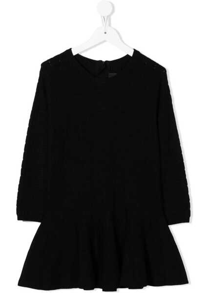 Rochii casual Givenchy Long-Sleeved Dress BLACK Fete (BM 15716915) 1