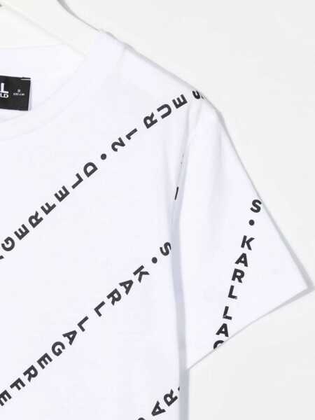 Tricouri Karl Lagerfeld WHITE Baieti (BM 15716933) 3