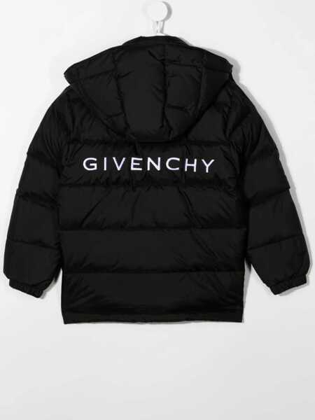 Geci de iarna Givenchy Long Down Jacket With Hood BLACK Baieti (BM 15716960) 2