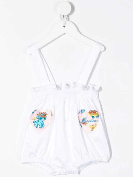 Costume Moschino ShortHat WHITE Baieti (BM 15717065) 2