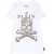 Philipp Plein Maxi T-Shirt Skull WHITE