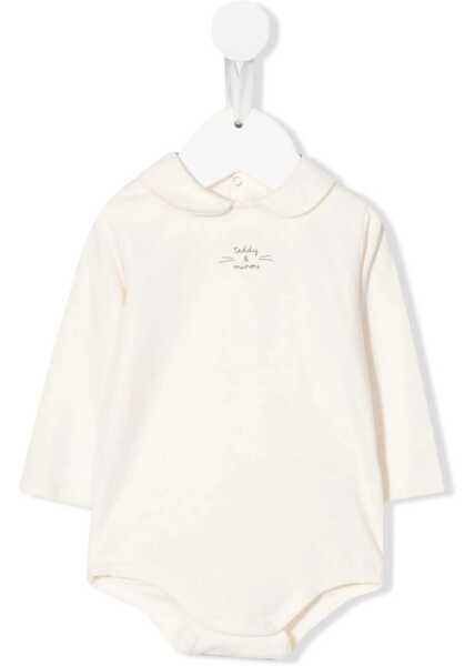 Costume TEDDY & MINOU Bodysuit M/L Small Logo WHITE Baieti (BM 15717269) 1