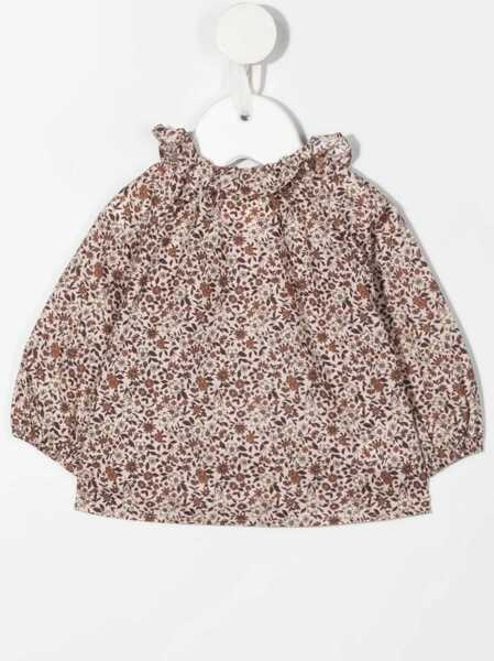 Camasi casual TEDDY & MINOU M/L Floral Shirt BROWN Fete (BM 15717338) 2