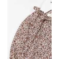 Camasi pentru Fete - Camasi casual TEDDY & MINOU M/L Floral Shirt BROWN Fete (BM 15717338) - B-mall.ro