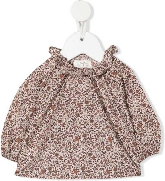 Camasi casual TEDDY & MINOU M/L Floral Shirt BROWN Fete (BM 15717338) 1