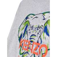 Hanorace pentru Baieti - Hanorace Kenzo Elephant Crewneck Sweatshirt GREY Baieti (BM 15717446) - B-mall.ro