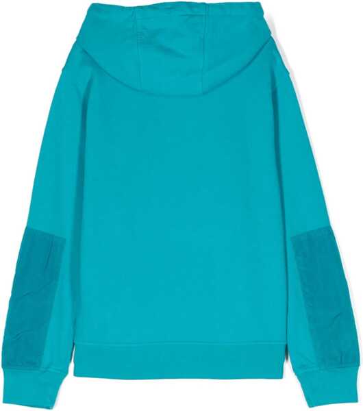 Bluze de trening C.P. Company Logo Hoodie AZURE Baieti (BM 15717509) 2