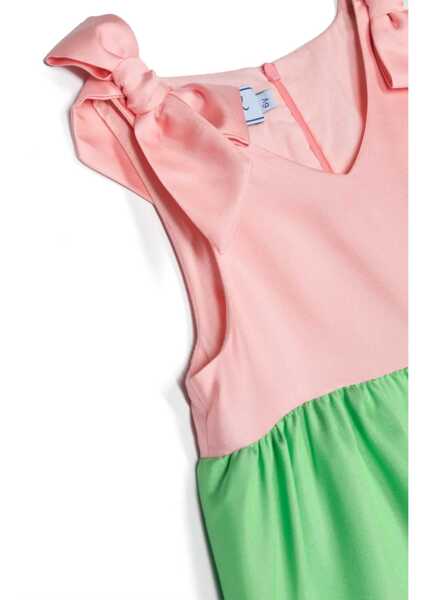 Rochii casual MIMISOL Multicolor Satin Dress MULTICOLOUR Fete (BM 15717563) 3