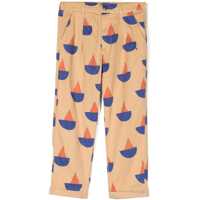Pantaloni casual Bobo Choses Sail Boat All Over Chino Pants
