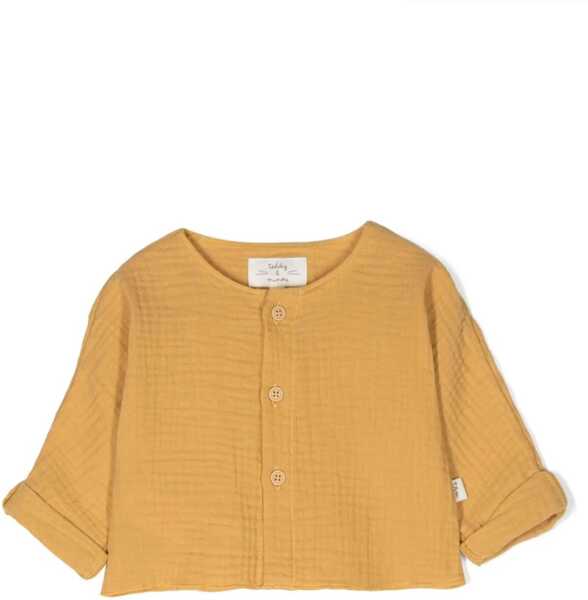 Pulovere TEDDY & MINOU Choker Jacket YELLOW Baieti (BM 15717686) 1