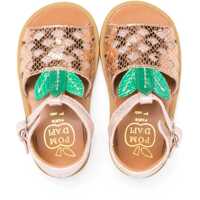 Sandale fara toc pentru Fete - Sandale fara toc POM DAPI Pineapple Poppy NUDE Fete (BM 15717716) - B-mall.ro