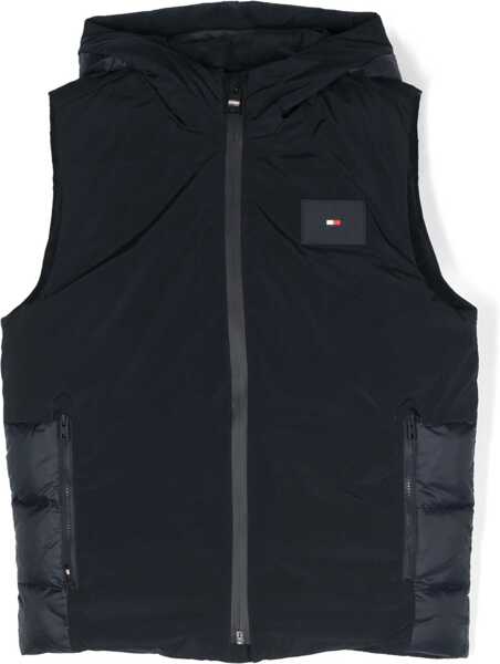 Veste casual Tommy Hilfiger Hooded Vest BLUE Baieti (BM 15717980) 1