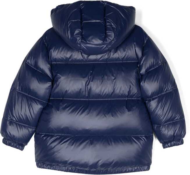 Geci de iarna Versace Down Jacket With Logo BLUE Baieti (BM 15718016) 2