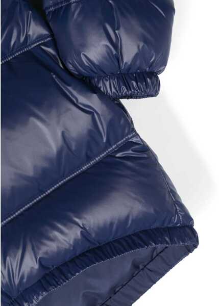 Geci de iarna Versace Down Jacket With Logo BLUE Baieti (BM 15718016) 3