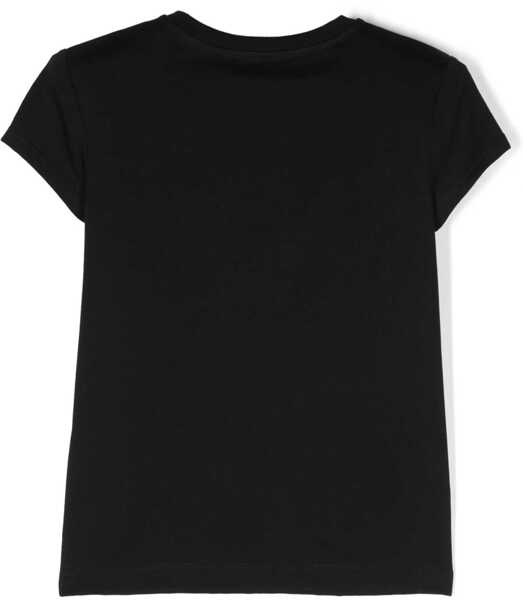 Tricouri Balmain Mc Logo T-Shirt BLACK Fete (BM 15718040) 2