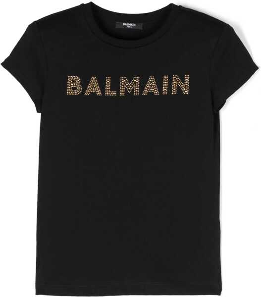 Tricouri Balmain Mc Logo T-Shirt BLACK Fete (BM 15718040) 1