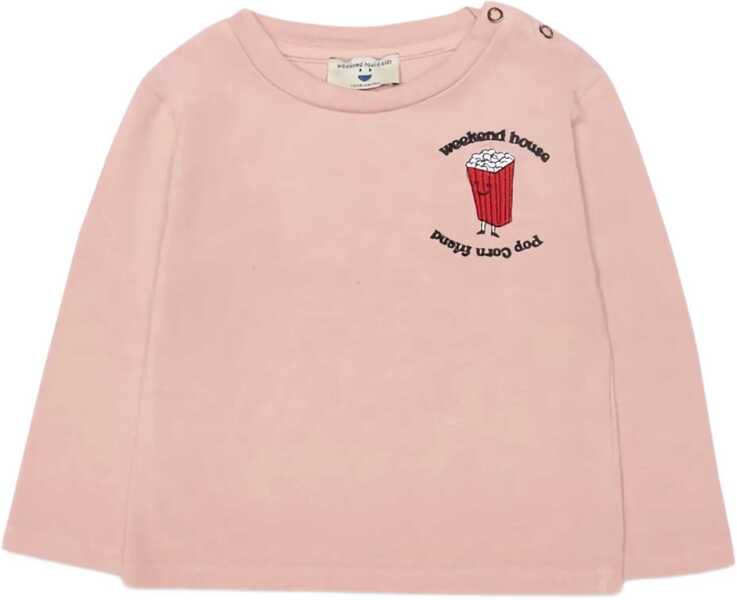 Tricouri WEEKEND HOUSE KIDS Pop Corn L/S T-Shirt PINK Fete (BM 15718286) 1