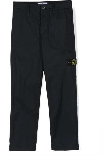 Pantaloni casual Stone Island Regular Pants BLUE Baieti (BM 15718562) 1