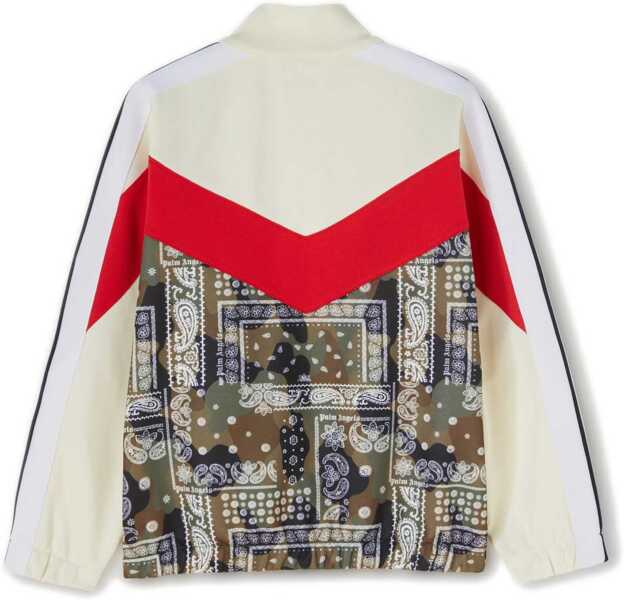 Jachete Palm Angels Camou Track Jkt WHITE Baieti (BM 15718565) 2