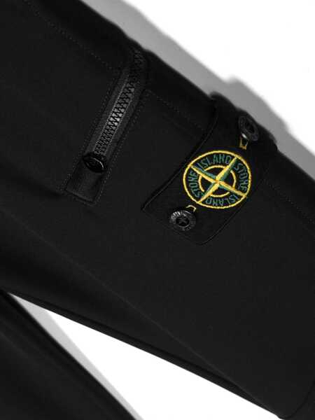 Pantaloni de trening Stone Island Sweatpants BLACK Baieti (BM 15718745) 3