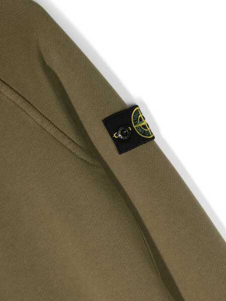 Hanorace Stone Island Crewneck Sweatshirt GREEN Baieti (BM 15718754) 3