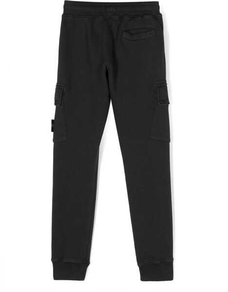 Pantaloni de trening Stone Island Sweatpants BLACK Baieti (BM 15718805) 2
