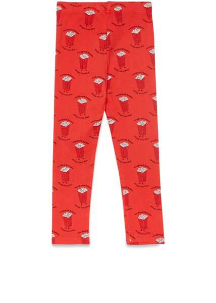 Pantaloni casual WEEKEND HOUSE KIDS Pop Corn All Over Leggings RED Fete (BM 15718880) 2