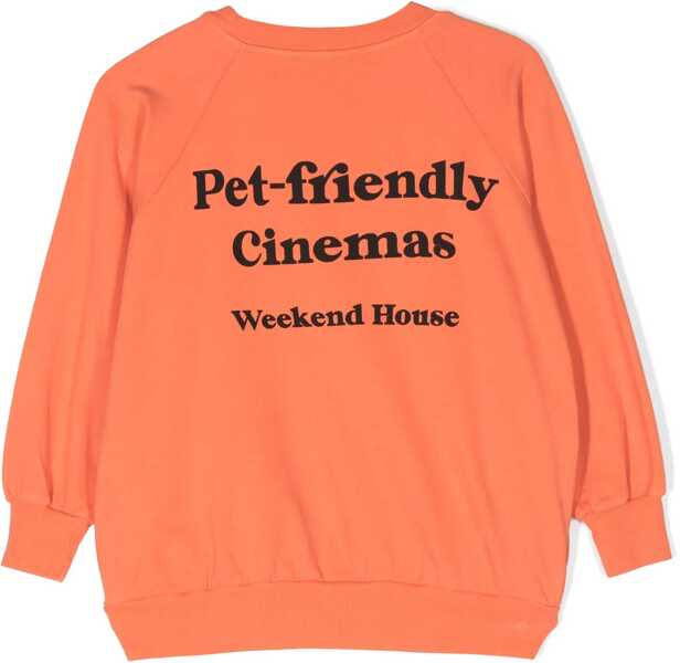 Hanorace WEEKEND HOUSE KIDS Dog Sweatshirt With Pockets ORANGE Baieti (BM 15718925) 2