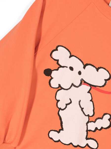 Hanorace WEEKEND HOUSE KIDS Dog Sweatshirt With Pockets ORANGE Baieti (BM 15718925) 3