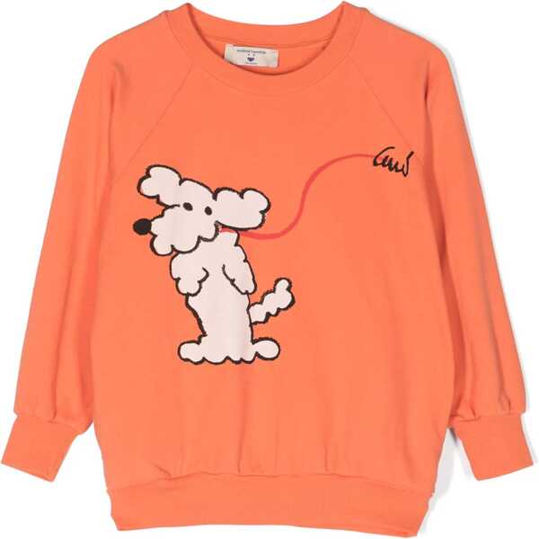 Hanorace WEEKEND HOUSE KIDS Dog Sweatshirt With Pockets ORANGE Baieti (BM 15718925) 1