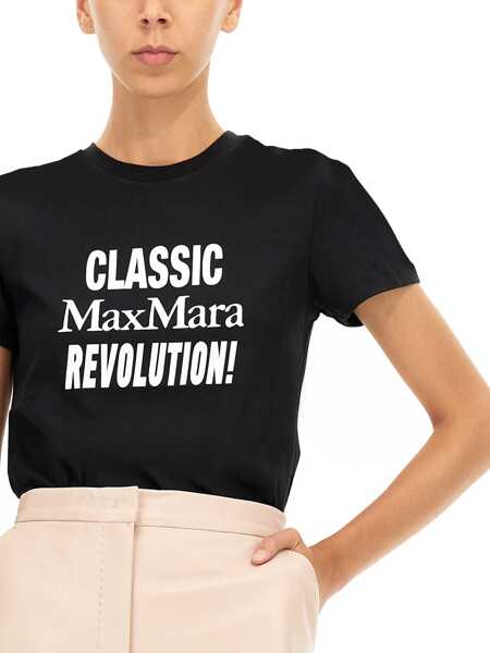 Tricouri Max Mara Gerard T-Shirt BLACK Femei (BM 15720140) 4
