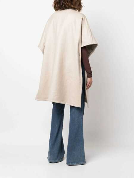 Trenciuri Max Mara Hood Hood Zenica BEIGE Femei (BM 15720143) 4