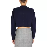 Pulovere Dama - Pulovere Max Mara Wool And Cashmere Crew Neck Sweater BLUE Femei (BM 15720152) - B-mall.ro