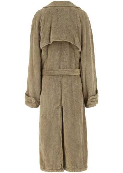 Paltoane Balenciaga Towel Trench Coat BEIGE Femei (BM 15720239) 2