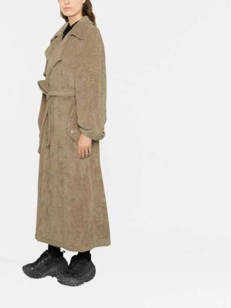Paltoane Balenciaga Towel Trench Coat BEIGE Femei (BM 15720239) 4