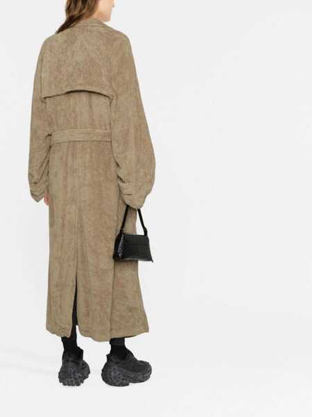Paltoane Balenciaga Towel Trench Coat BEIGE Femei (BM 15720239) 5