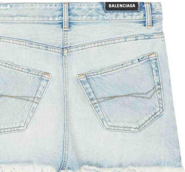Fuste casual Balenciaga Mini Skirt BLUE Femei (BM 15720257) 5