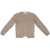Balenciaga Allover Logo Cropped Cardigan BEIGE